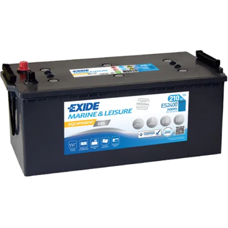 Exide ES2400. Batterie pour applications nautiques Exide 210Ah 12V