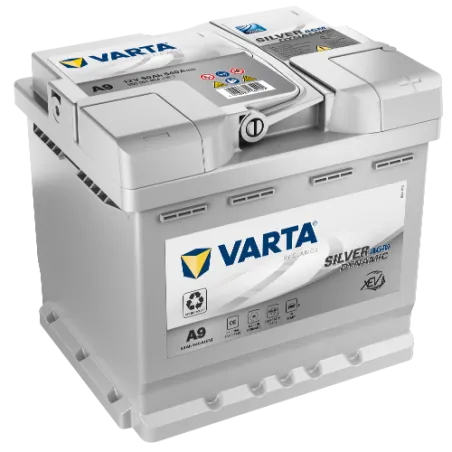 Varta A9. Bateria de carro start-stop Varta 50Ah 12V