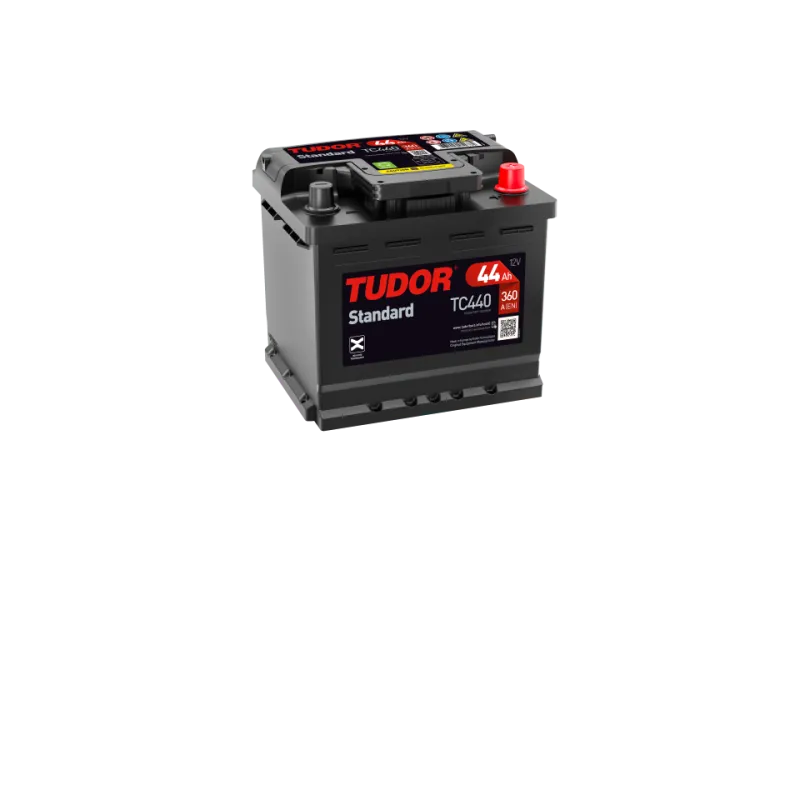 Tudor TC440. Autobatterie Tudor 44Ah 12V