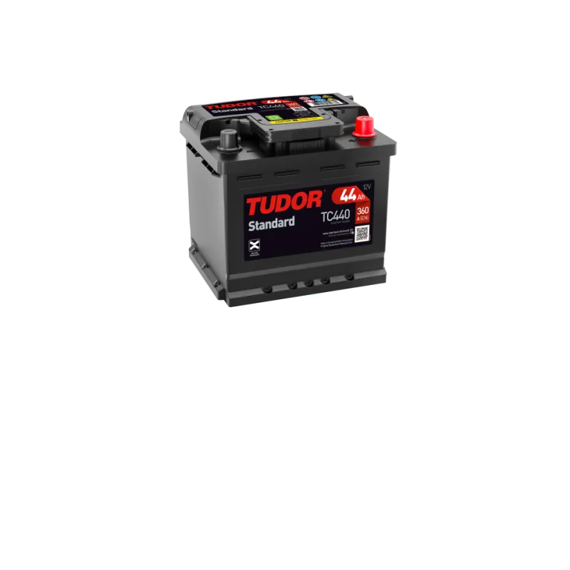 Tudor TC440. Batterie de voiture Tudor 44Ah 12V