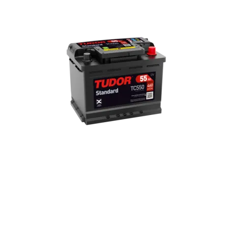 Tudor TC550. Bateria de carro Tudor 55Ah 12V