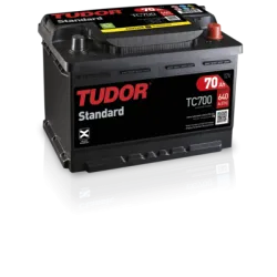 Tudor TC700. Batteria dell'auto Tudor 70Ah 12V