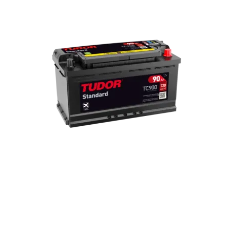 Tudor TC900. Autobatterie Tudor 90Ah 12V