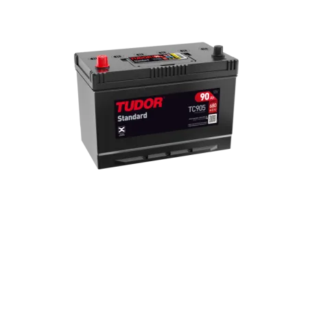 Tudor TC905. Batteria dell'auto Tudor 90Ah 12V