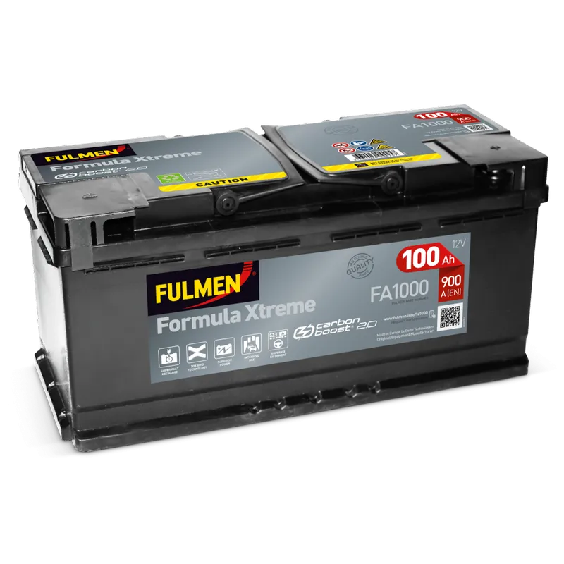 Fulmen FA1000. Bateria Fulmen 100Ah 12V