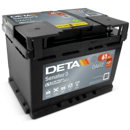 Batería Deta DA612 61Ah - 1