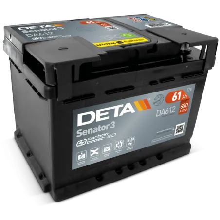 Deta DA612. Battery Deta 61Ah 12V