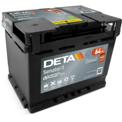 Deta DA640. Batteria Deta 64Ah 12V