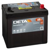 Autobatterie Deta DA654 12V 65Ah 580A