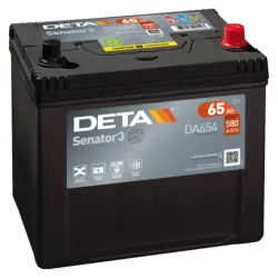 Deta DA654. Batterie Deta 65Ah 12V