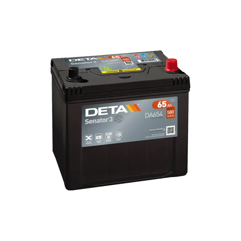 Deta DA654. Battery Deta 65Ah 12V