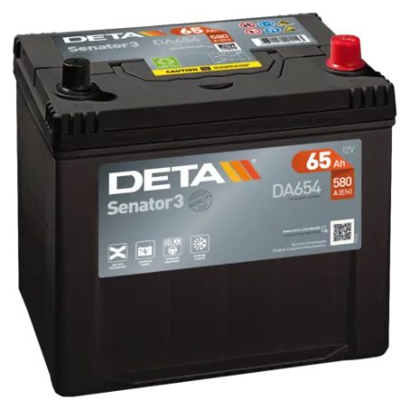 Deta DA654. Bateria Deta 65Ah 12V