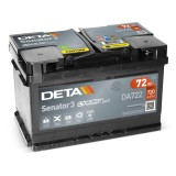 Bateria de carro Deta DA722 12V 72Ah 720A