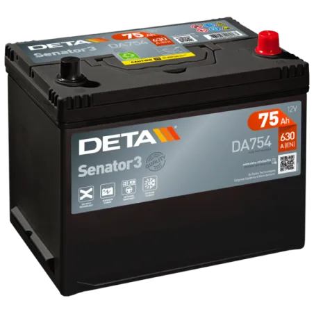 Deta DA754. Batterie Deta 75Ah 12V