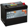 Deta DA754. Battery Deta 75Ah 12V