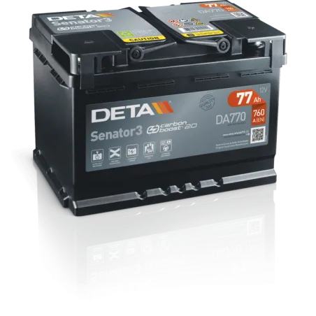 Deta DA770. Battery Deta 77Ah 12V