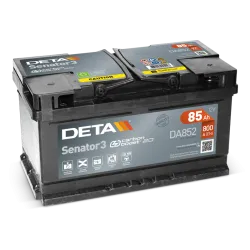 Deta DA852. Batteria Deta 85Ah 12V