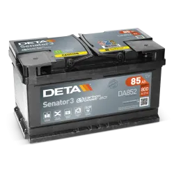 Deta DA852. Batterie Deta 85Ah 12V