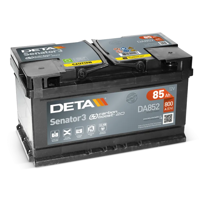 Deta DA852. Battery Deta 85Ah 12V