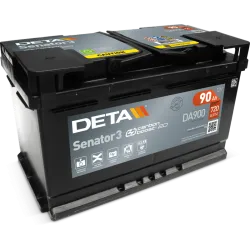 Deta DA900. Batterie Deta 90Ah 12V