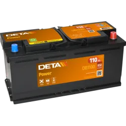 Deta DB1100. Batteria Deta 110Ah 12V