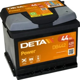 Autobatterie Deta DB442 12V 44Ah 420A