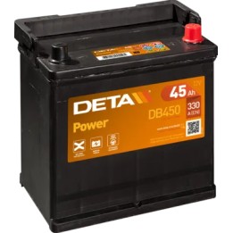 Autobatterie Deta DB450 12V 45Ah 330A