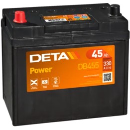 Autobatterie Deta DB455 12V 45Ah 330A