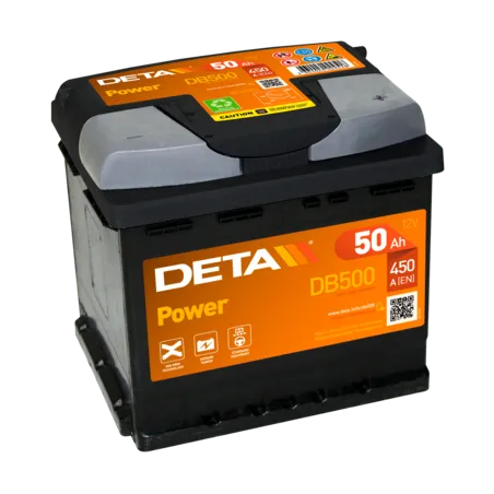 Deta DB500. Bateria Deta 50Ah 12V