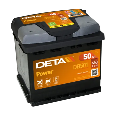 Deta DB501. Batterie Deta 50Ah 12V