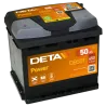 Deta DB501. Bateria Deta 50Ah 12V