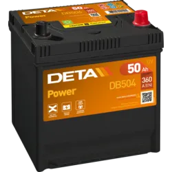 Deta DB504. Batteria Deta 50Ah 12V