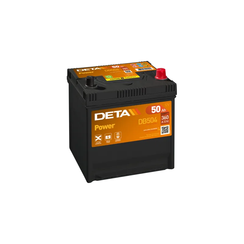 Deta DB504. Bateria Deta 50Ah 12V