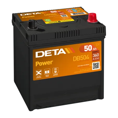 Deta DB504. Batteria Deta 50Ah 12V