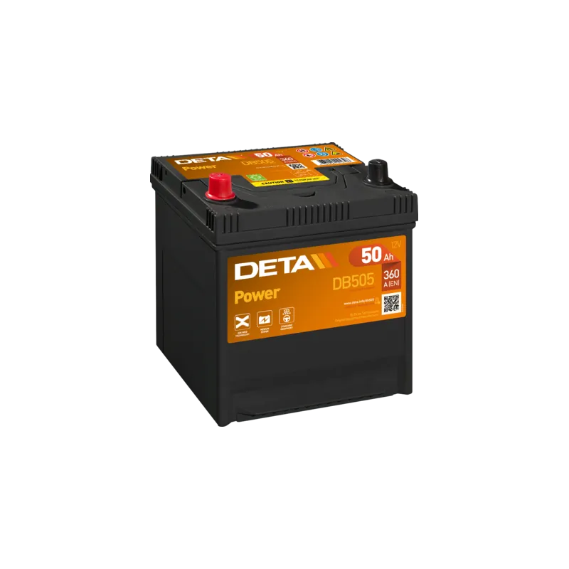 Deta DB505. Batterie Deta 50Ah 12V