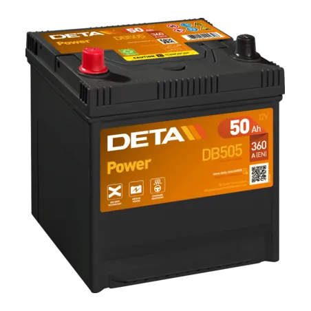 Deta DB505. Batterie Deta 50Ah 12V
