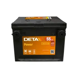 Deta DB558. Batterie Deta 55Ah 12V