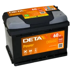 Deta DB602. Batteria Deta 60Ah 12V