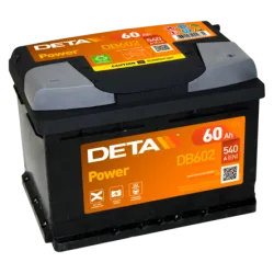 Deta DB602. Batterie Deta 60Ah 12V