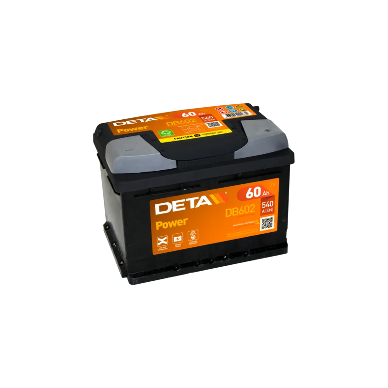 Deta DB602. Batteria Deta 60Ah 12V