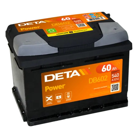 Deta DB602. Batteria Deta 60Ah 12V