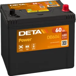 Deta DB604. Batteria Deta 60Ah 12V