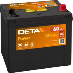 Deta DB604. Batterie Deta 60Ah 12V