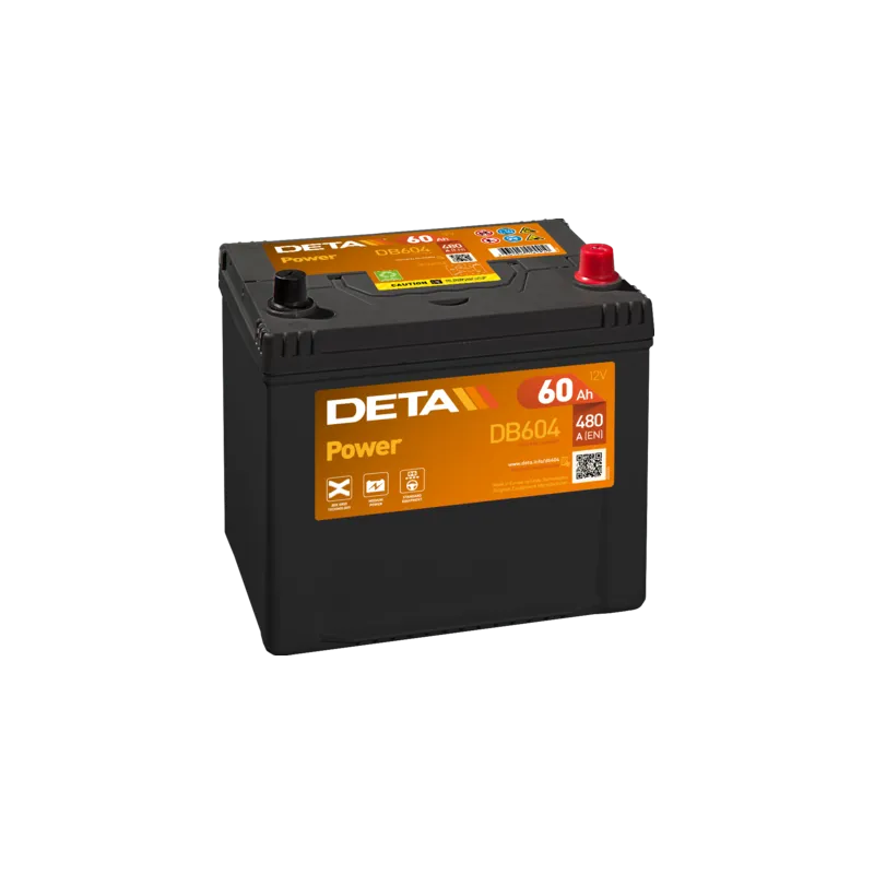 Deta DB604. Battery Deta 60Ah 12V