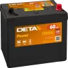 Deta DB604. Batterie Deta 60Ah 12V