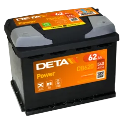Deta DB620. Batterie Deta 62Ah 12V