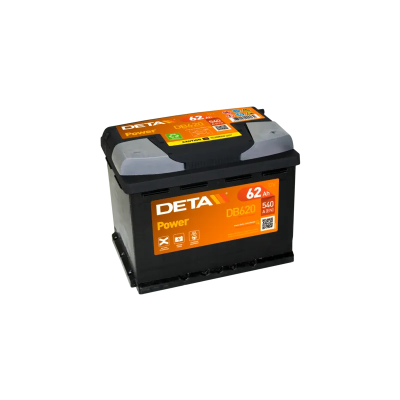 Deta DB620. Batterie Deta 62Ah 12V