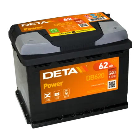Deta DB620. Batteria Deta 62Ah 12V