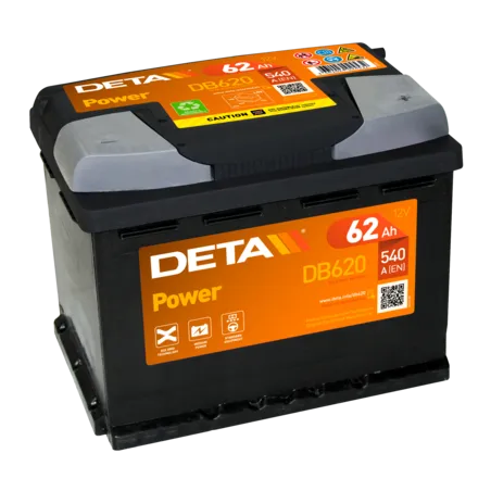 Deta DB620. Batterie Deta 62Ah 12V