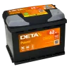 Deta DB620. Batterie Deta 62Ah 12V